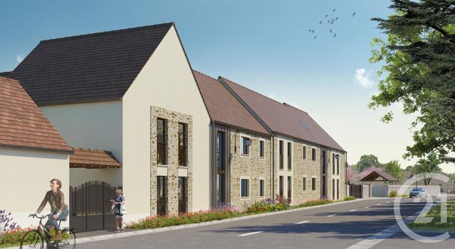 Appartement F4 à vendre - 4 pièces - 102.1 m2 - ST SAUVEUR SUR ECOLE - 77 - ILE-DE-FRANCE - Century 21 Agence Chaumette