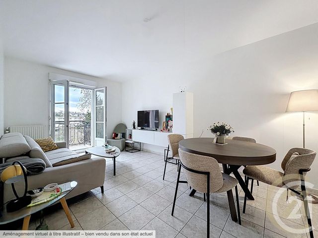 Appartement F2 à vendre - 2 pièces - 47.07 m2 - ST FARGEAU PONTHIERRY - 77 - ILE-DE-FRANCE - Century 21 Agence Chaumette