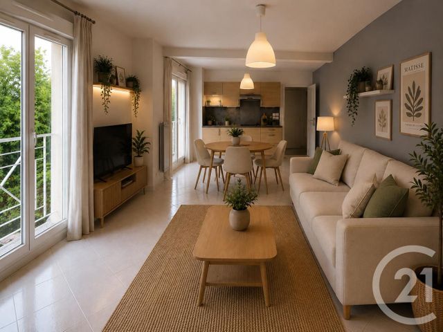 Appartement F2 à louer - 2 pièces - 44.9 m2 - AVON - 77 - ILE-DE-FRANCE - Century 21 Agence Chaumette